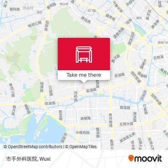 市手外科医院 map
