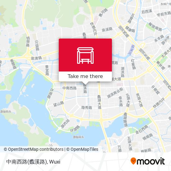 中南西路(蠡溪路) map