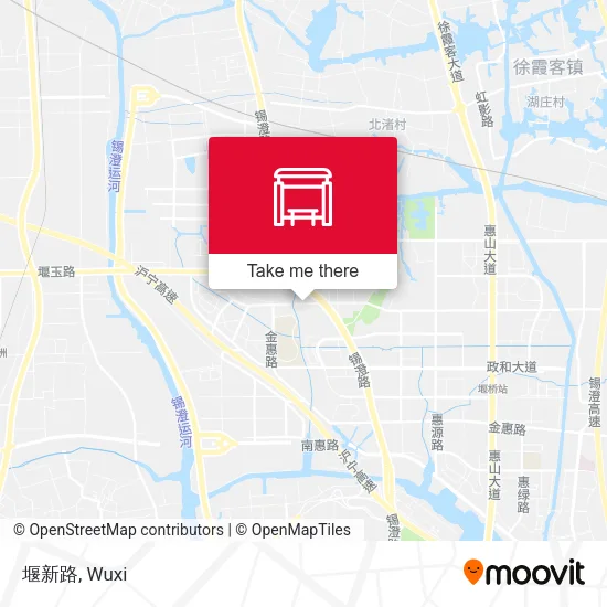 堰新路 map
