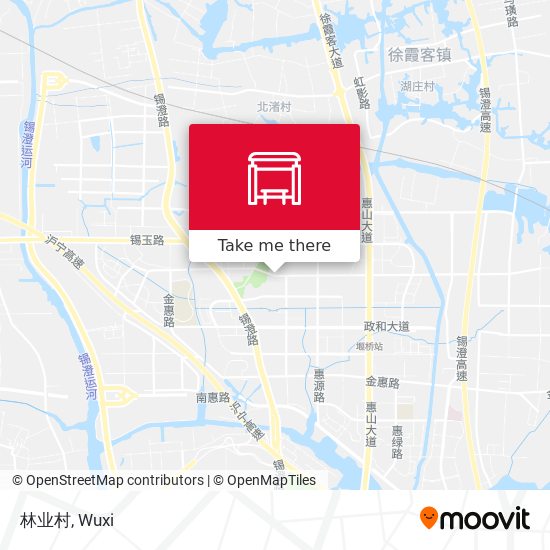 林业村 map