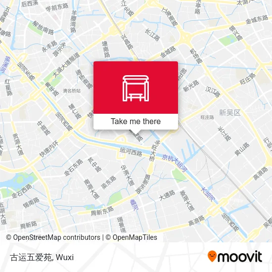 古运五爱苑 map
