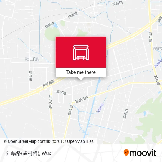 陆藕路(孟村路) map