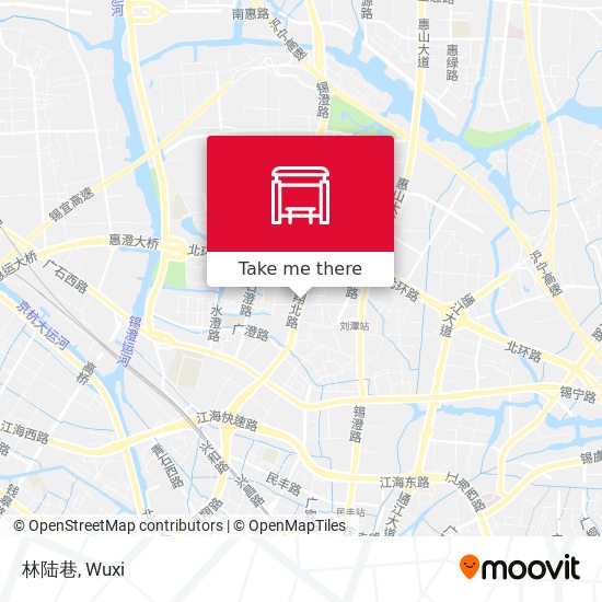 林陆巷 map