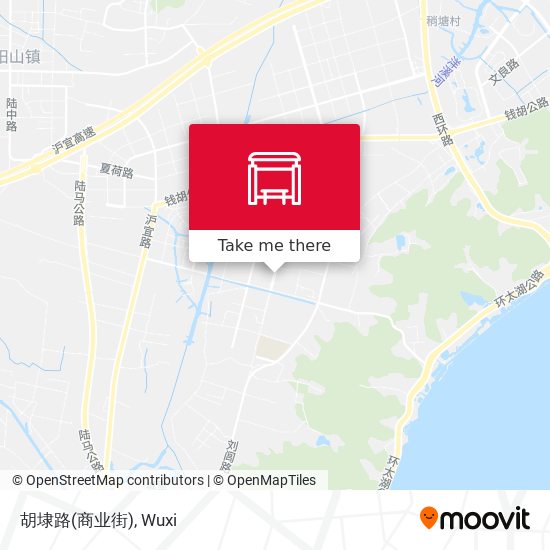 胡埭路(商业街) map