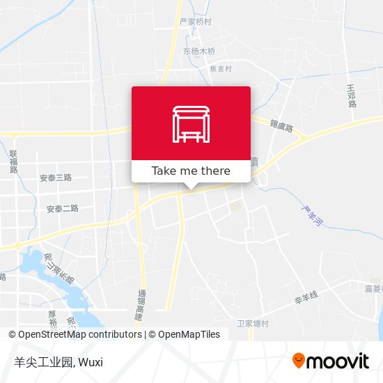 羊尖工业园 map