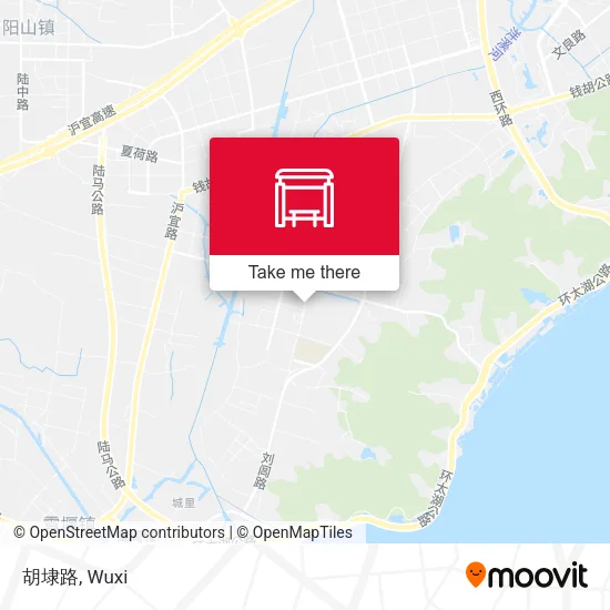 胡埭路 map