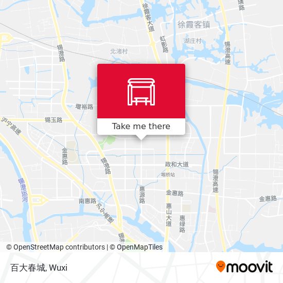 百大春城 map