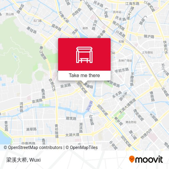 梁溪大桥 map