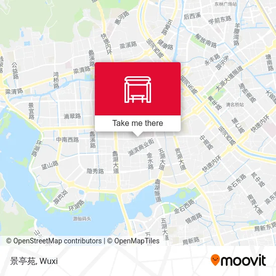 景亭苑 map