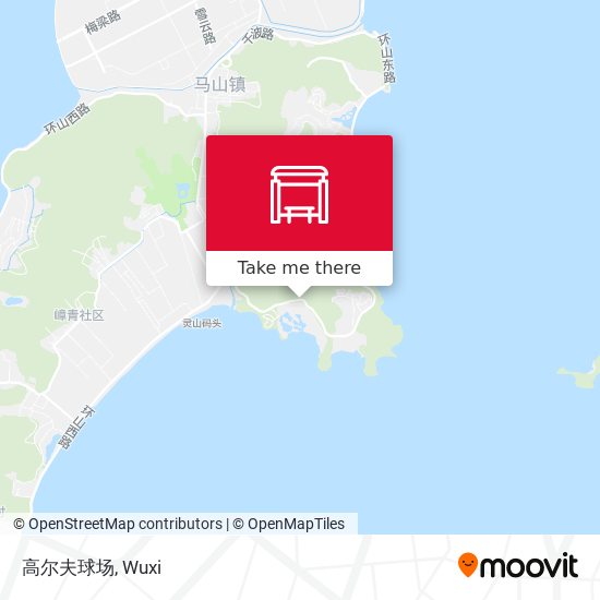 高尔夫球场 map