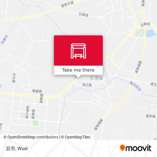 后市 map