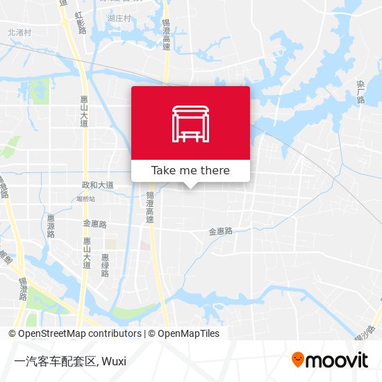 一汽客车配套区 map