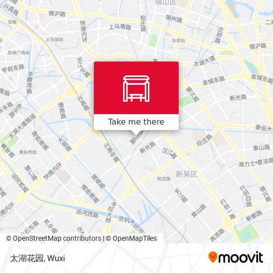 太湖花园 map