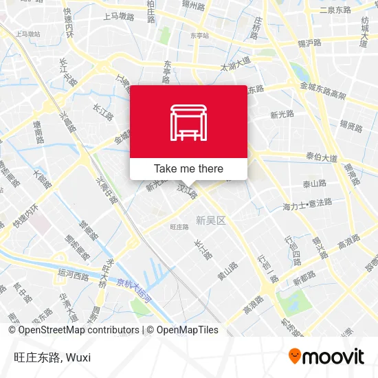 旺庄东路 map
