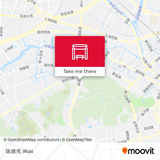 陈塘湾 map