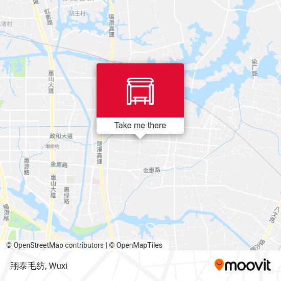 翔泰毛纺 map