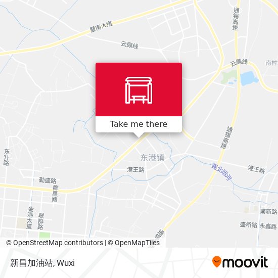 新昌加油站 map