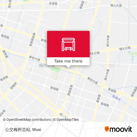 公交梅村总站 map