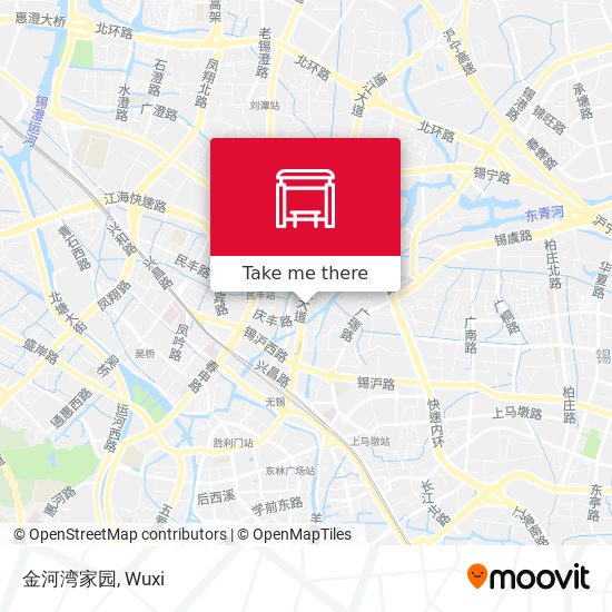 金河湾家园 map