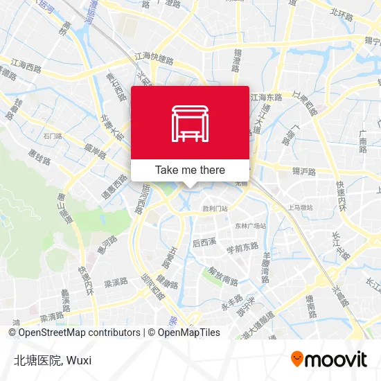北塘医院 map