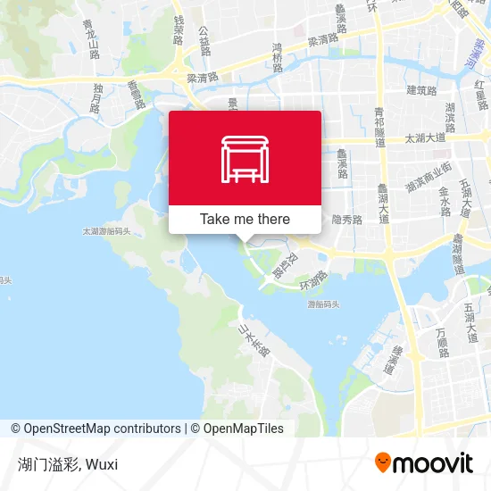 湖门溢彩 map