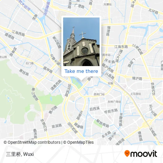 三里桥 map