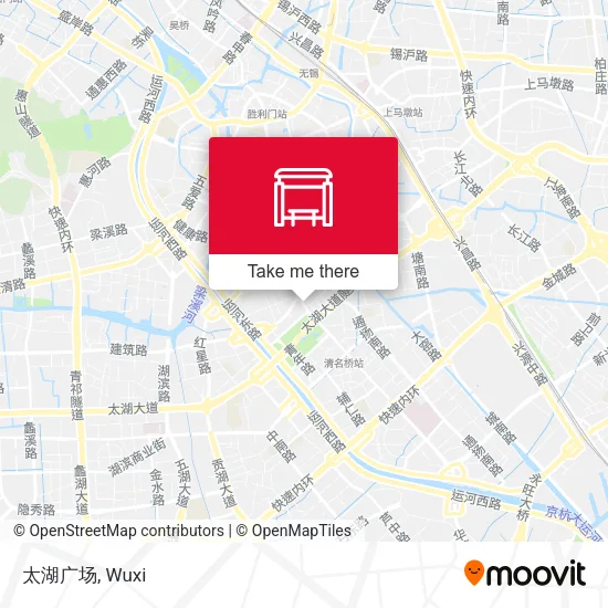 太湖广场 map