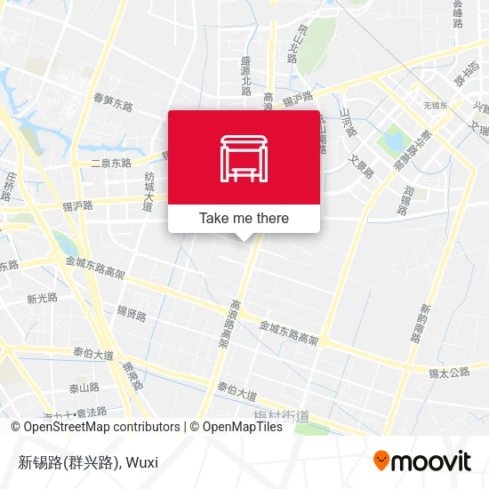 新锡路(群兴路) map