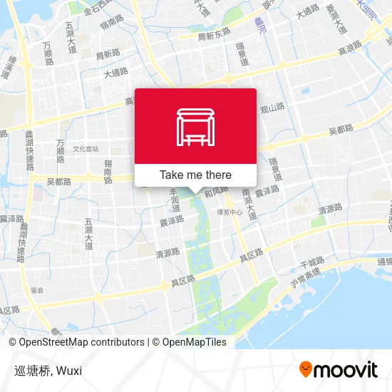 巡塘桥 map