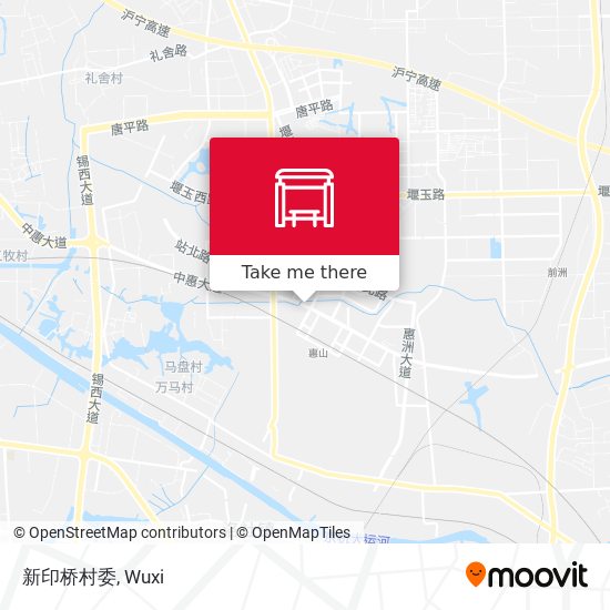 新印桥村委 map