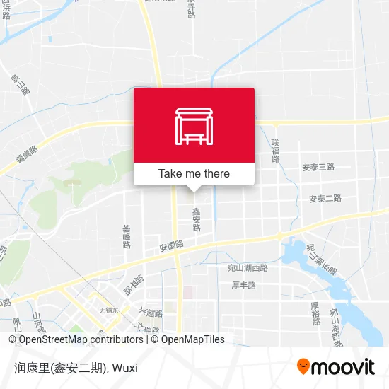 润康里(鑫安二期) map