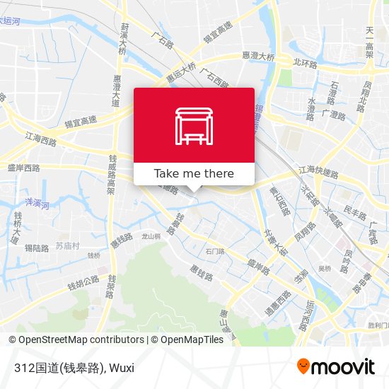 312国道(钱皋路) map