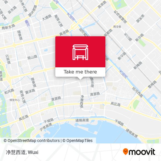 净慧西道 map