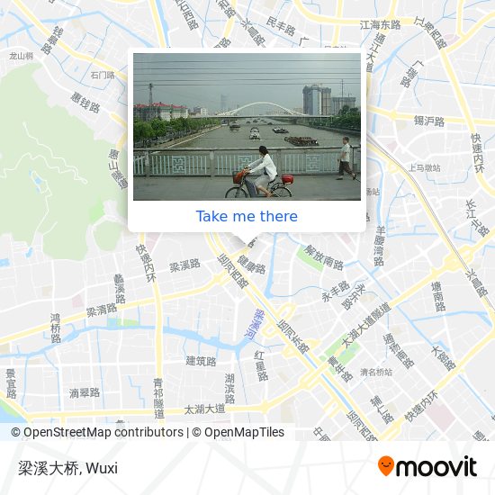 梁溪大桥 map
