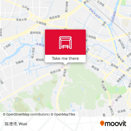 陈漕湾 map