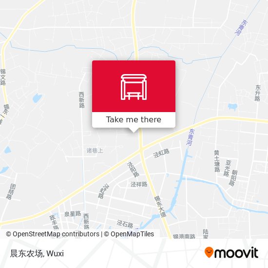 晨东农场 map
