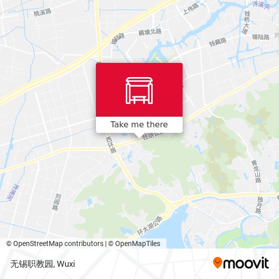 无锡职教园 map