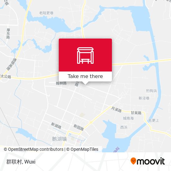 群联村 map
