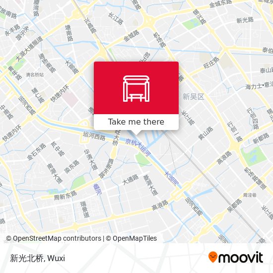 新光北桥 map