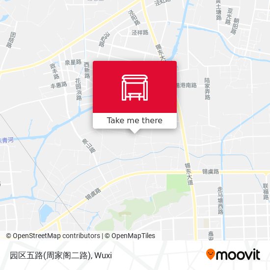 园区五路(周家阁二路) map