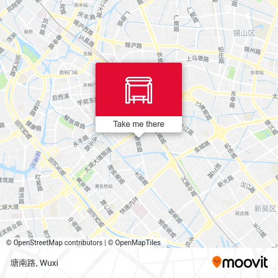 塘南路 map