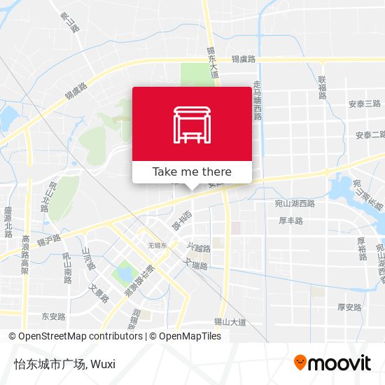 怡东城市广场 map