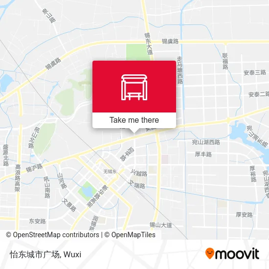 怡东城市广场 map