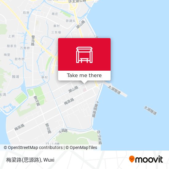 梅梁路(思源路) map