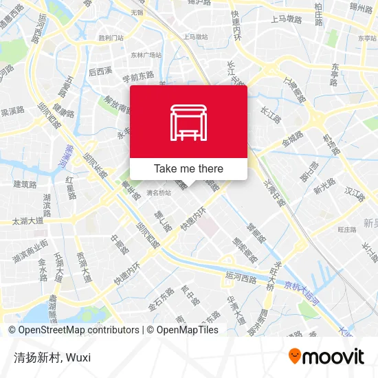 清扬新村 map