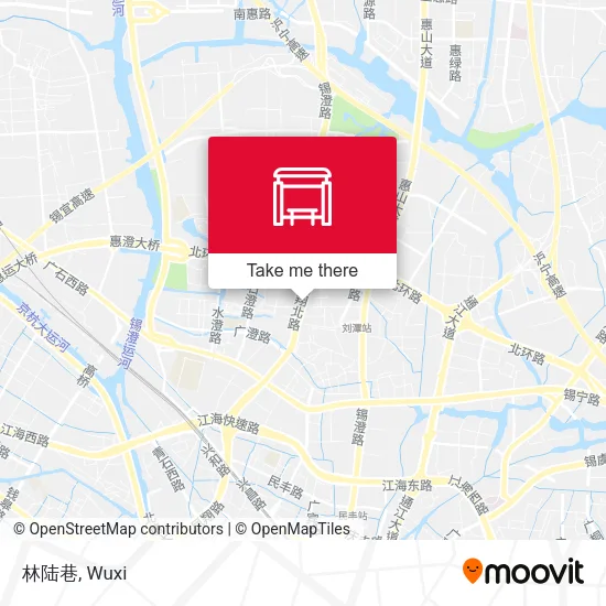 林陆巷 map