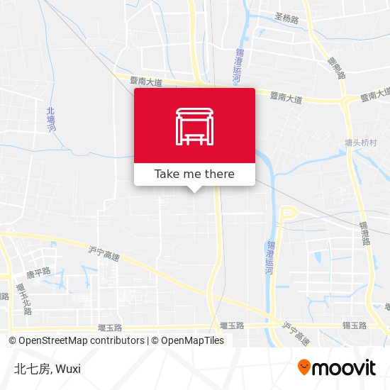北七房 map