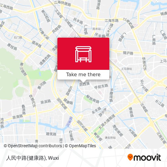 人民中路(健康路) map