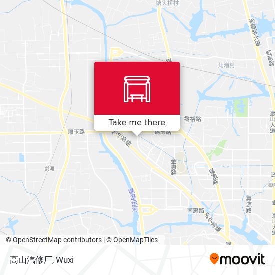 高山汽修厂 map