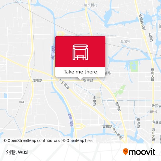 刘巷 map